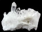 Clear Quartz Crystal Cluster - Brazil #48608-1